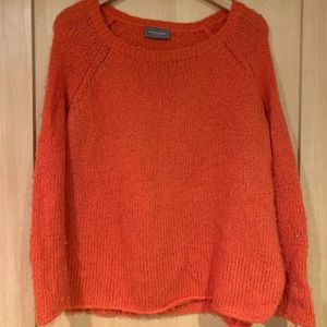 Wooden Ships Orange Sweater